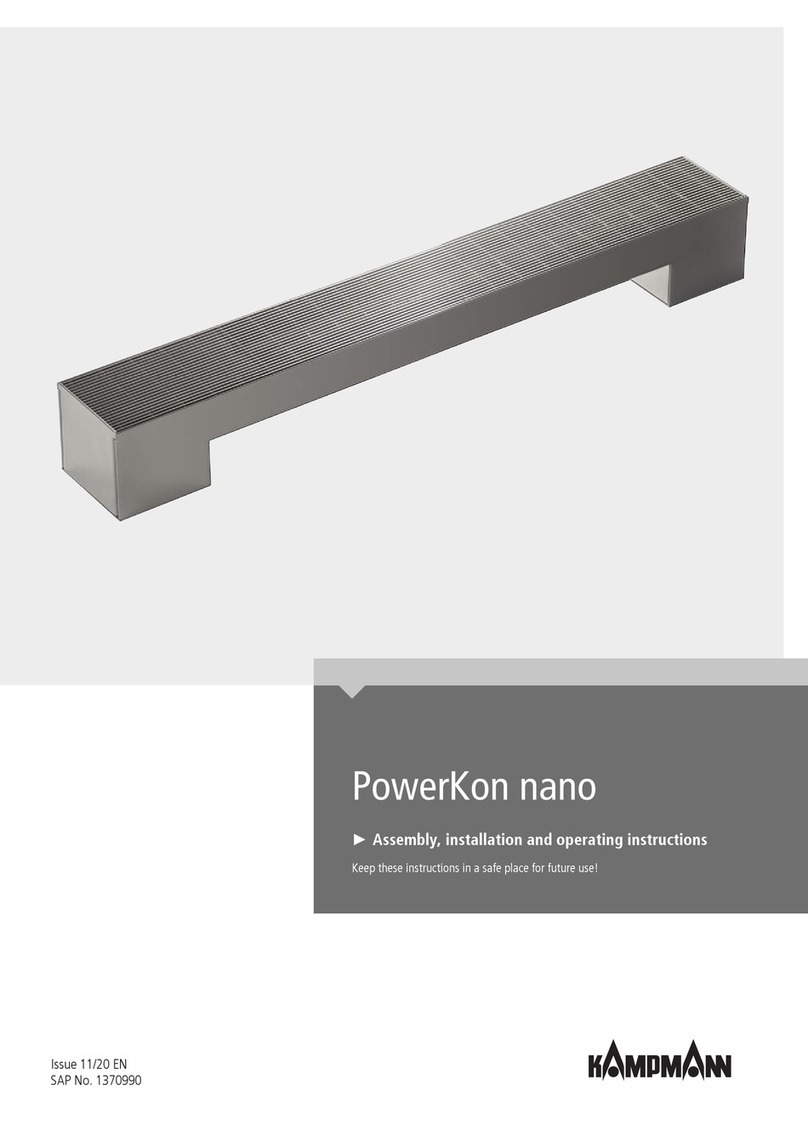 Kampmann PowerKon nano Assembly, installation and operating instructions