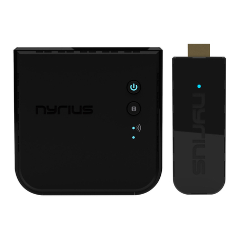 Nyrius NPCS650 User manual
