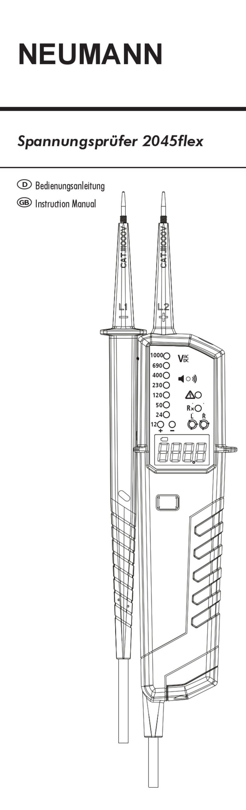Neumann 2045flex instruction manual Neumann 2045flex instruction manual