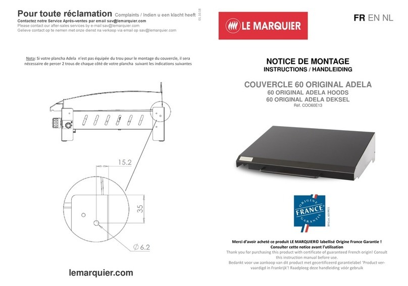 LE MARQUIER COO60E13 instructions