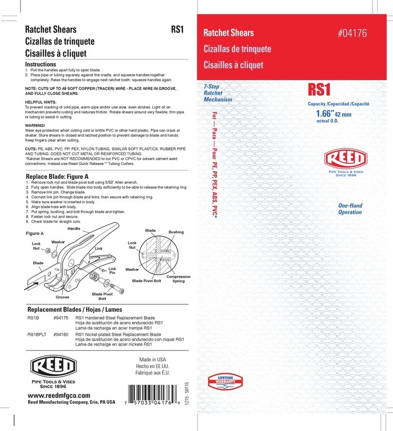 REED RS1 User manual