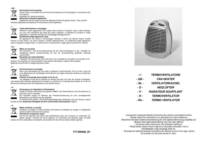 Aurora 777 User manual