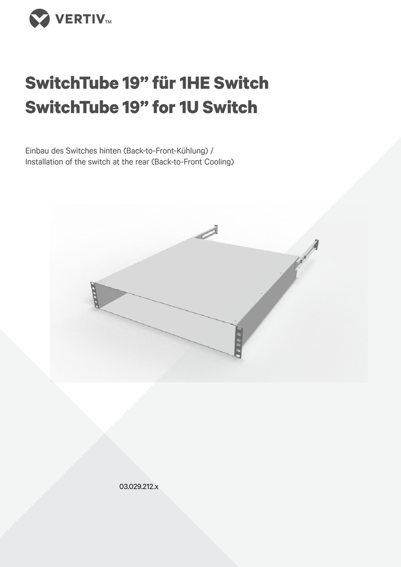 Vertiv SwitchTube 19" Installation