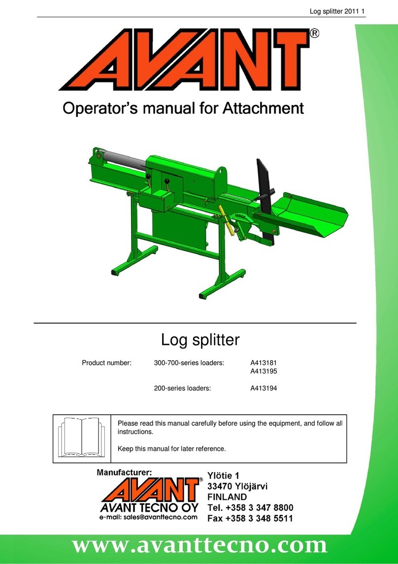 Avantco A413195 Operator's manual for Attachment