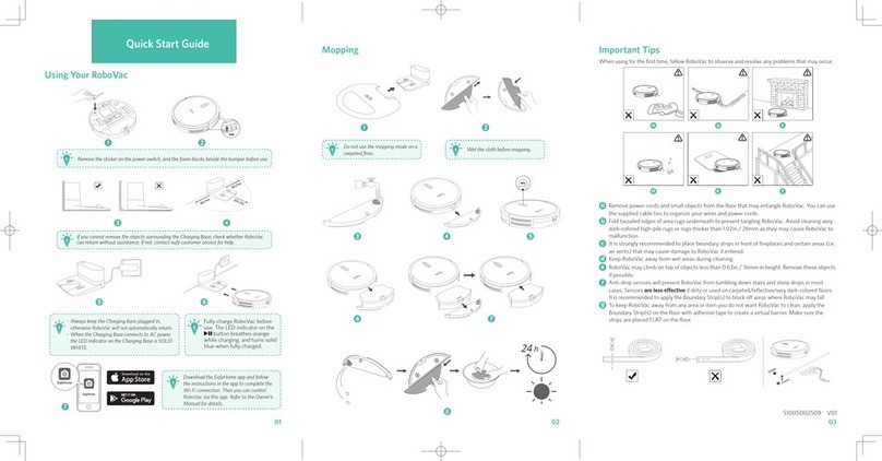 EUFY RoboVac User manual