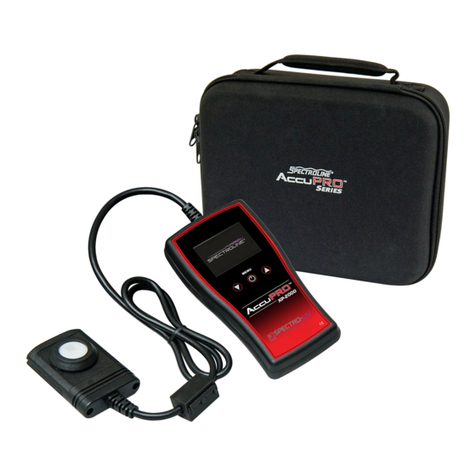 Spectroline AccuPRO XP-2000 quick guide