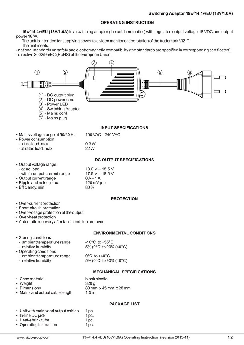 ViziT 19w 14.4v EU Operating	 instruction