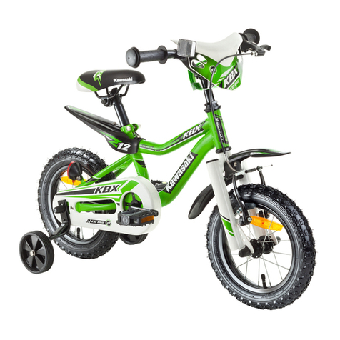 Insportline KAWASAKI Juniso 12 user manual