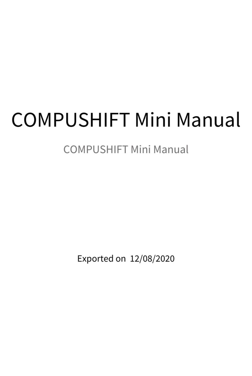 HGM COMPUSHIFT Mini User manual