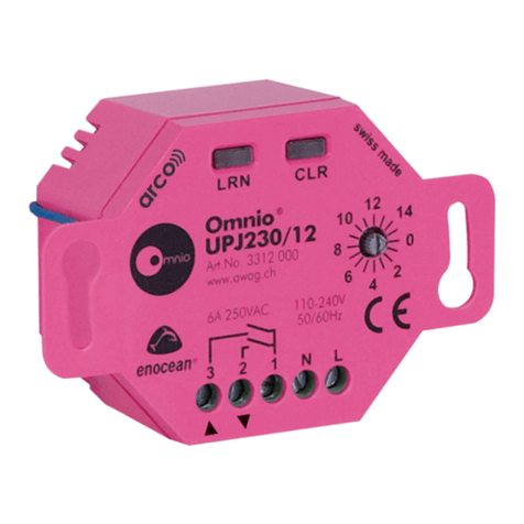 EnOcean Omnio UPJ230/12 manual
