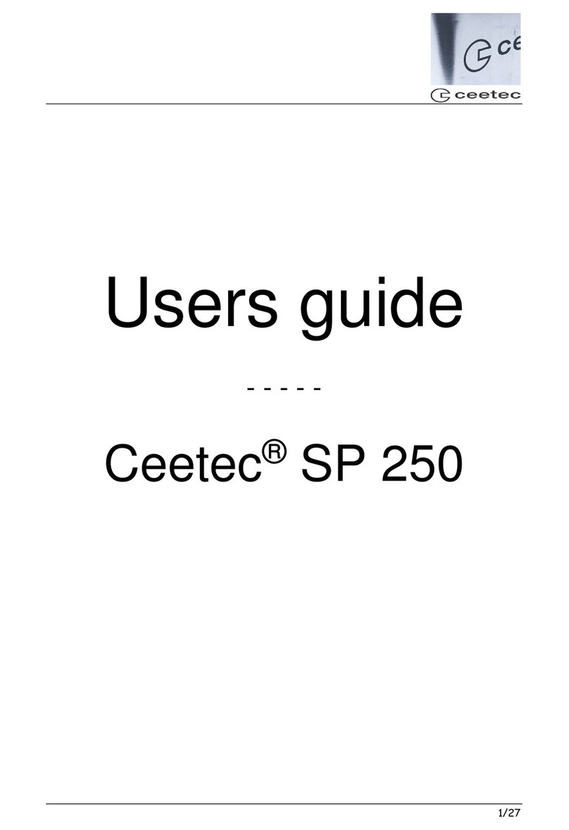 Ceetec SP 250 user guide