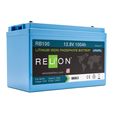 ReliOn LiFePO4 Series user manual