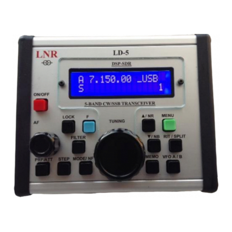 LNR LD5 DSP-SDR Quick guide manual