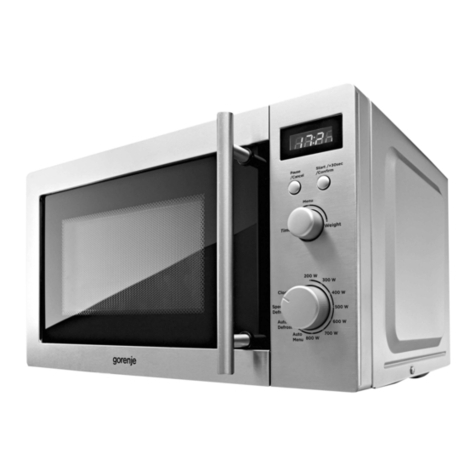 Gorenje MMO 20 DE User manual