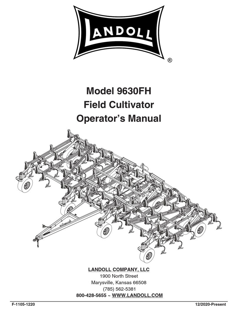 Landoll 9630FH Operator's manual