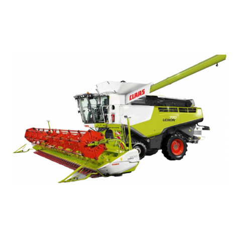 Claas LEXION 770 2016 Installation guide