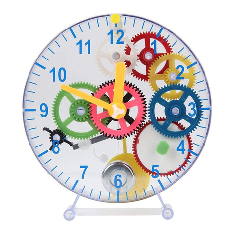 Happy Puzzle Clock Kit instruction manual