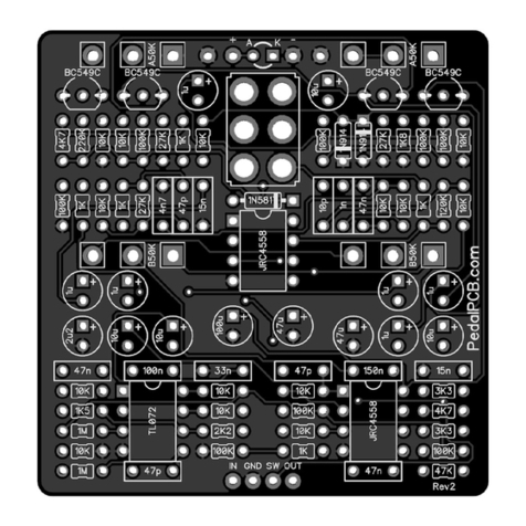 PedalPCB Hyped Fuzz User manual PedalPCB Hyped Fuzz User manual