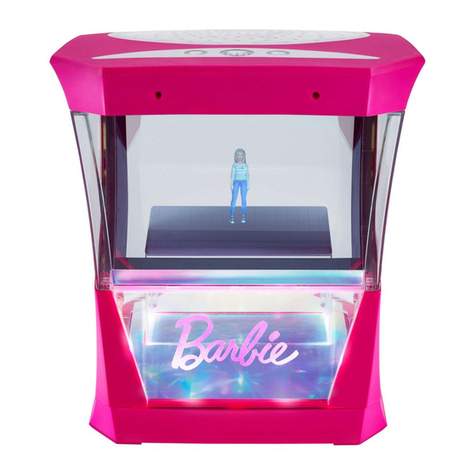 Mattel Hello Barbie Hologram User manual