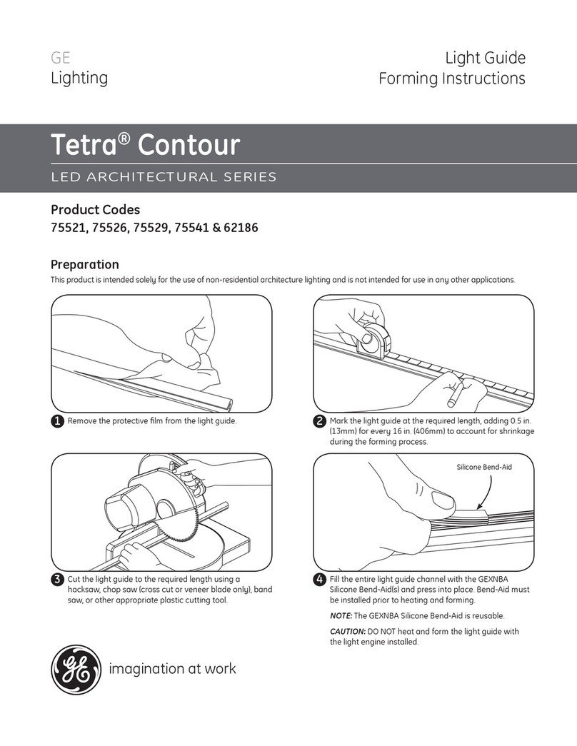 GE Tetra Contour User manual