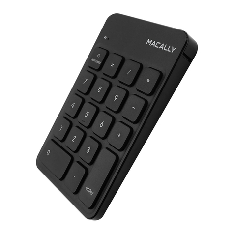 Macally RFNUMKEY user guide
