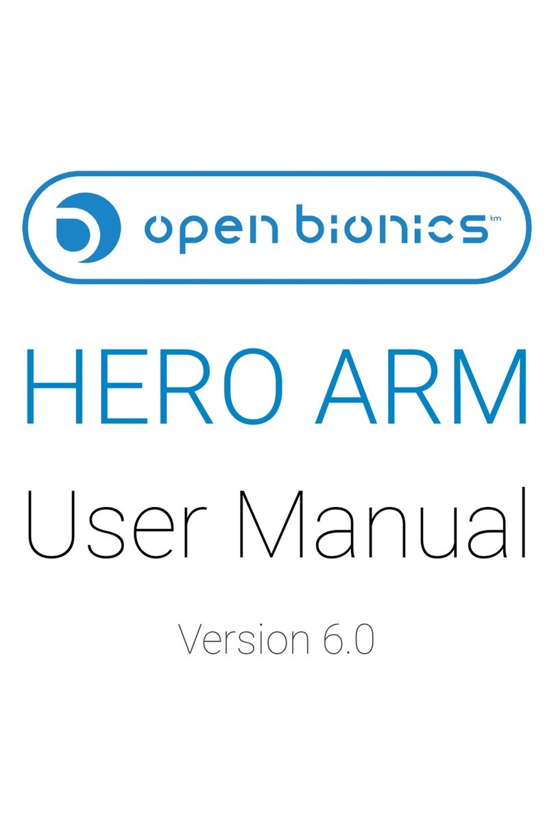 Open Bionics Hero Arm user manual