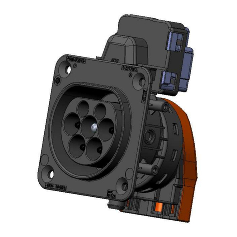 TE Connectivity IEC62196-2 Type II User manual