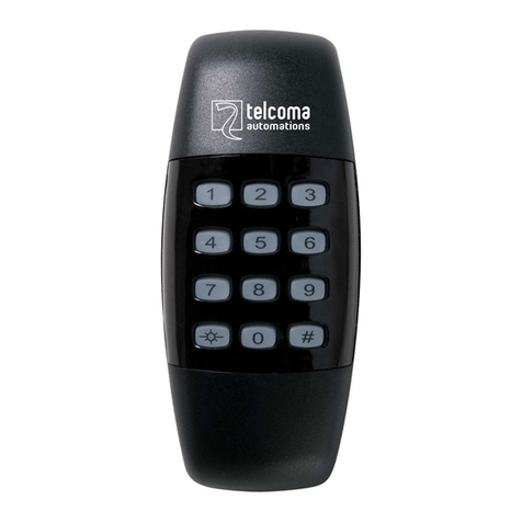 Telcoma PASSO CARD Receiver installation instructions