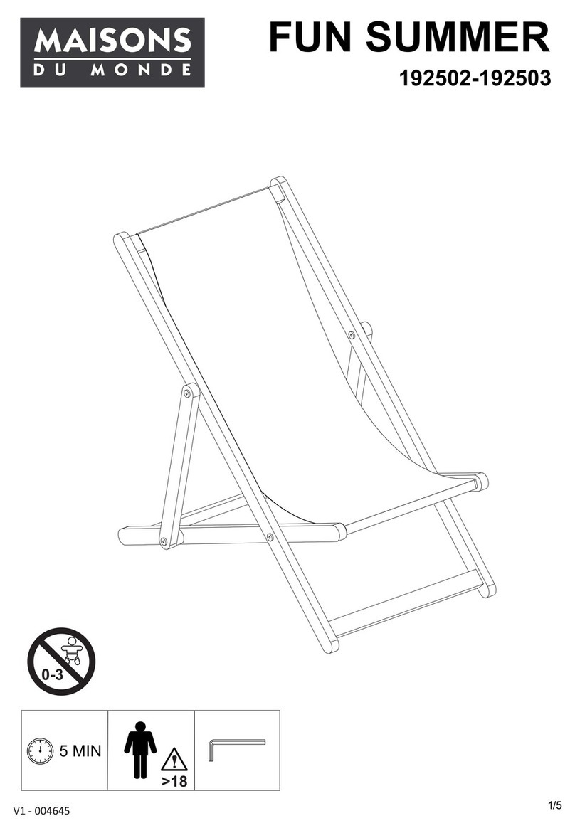 MAISONS DU MONDE FUN SUMMER 192502 manual