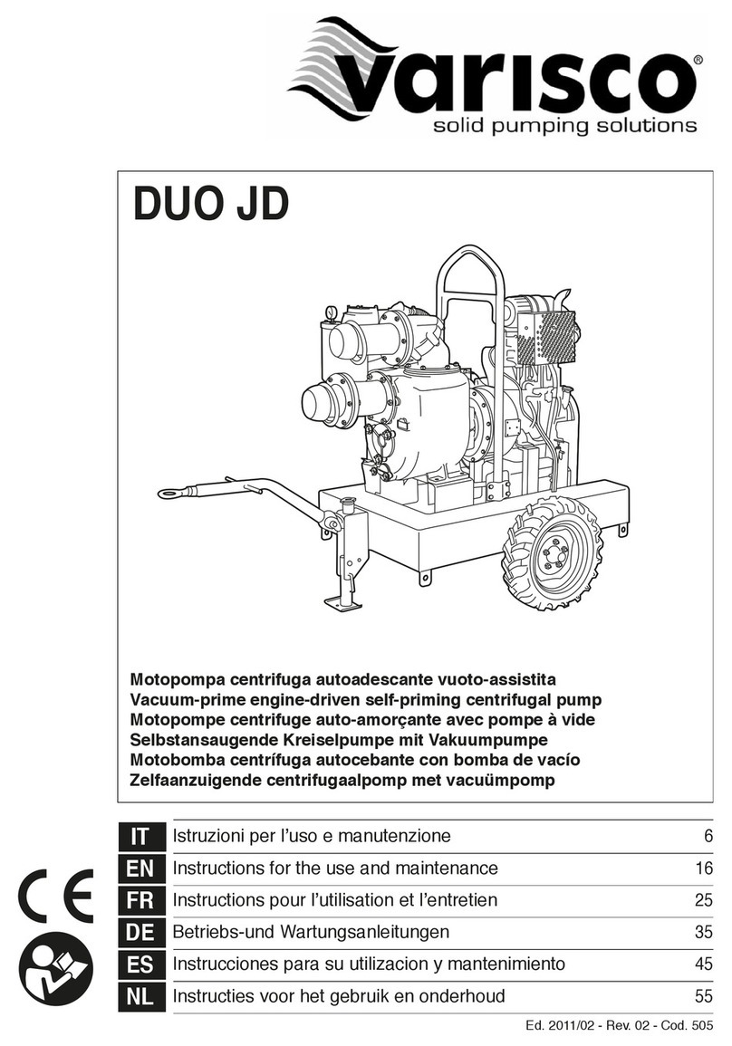 VARISCO DUO JD Specification sheet