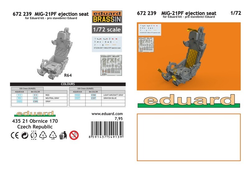 Eduard MiG-21PF User manual