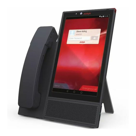 Avaya Vantage K175 User manual
