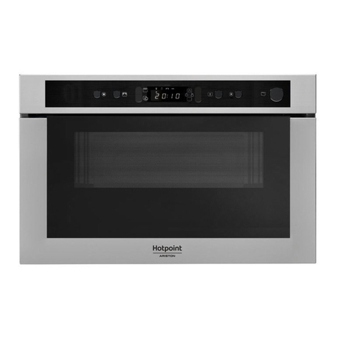 Hotpoint Ariston MN 413 IX HA Installation and operation manual