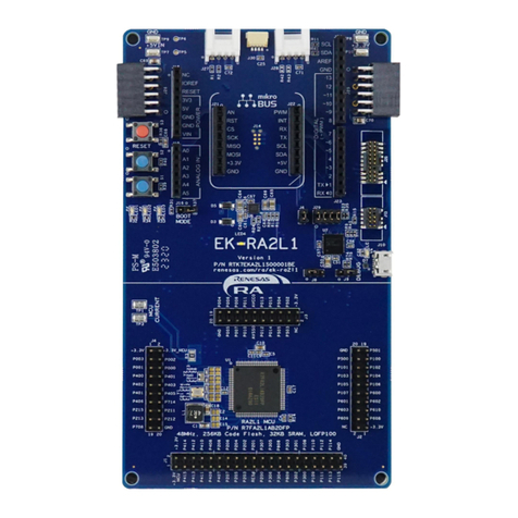 Renesas EK-RA2L1 user manual