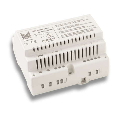 Alcad ALM-041 User manual