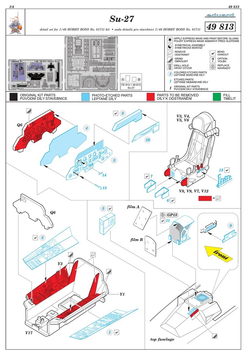 Eduard Su-27 quick start guide