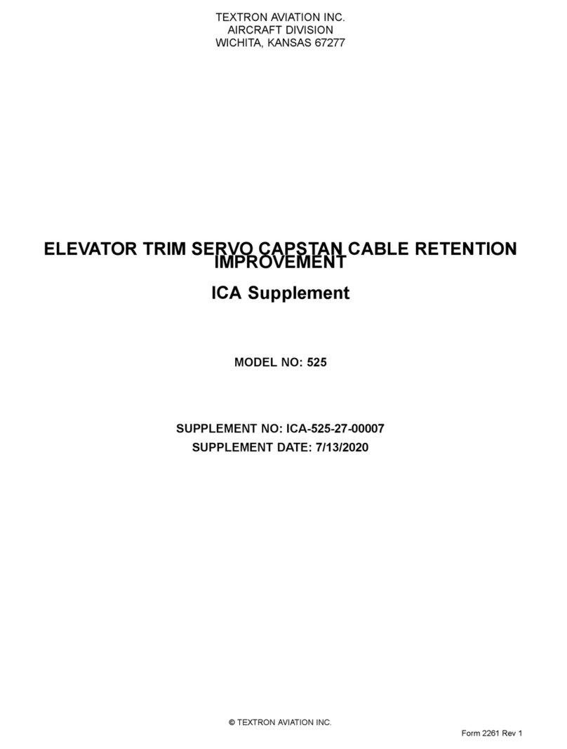 Textron Aviation Cessna 525 User manual