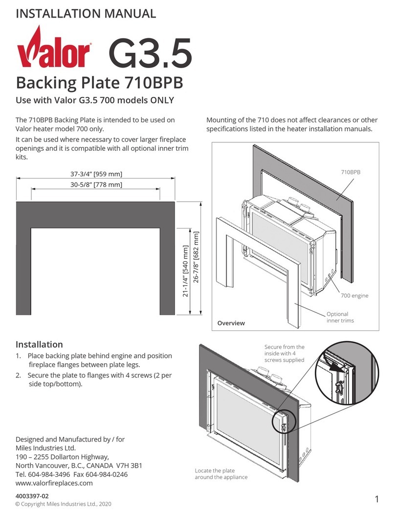 Valor LEGEND G3.5 User manual