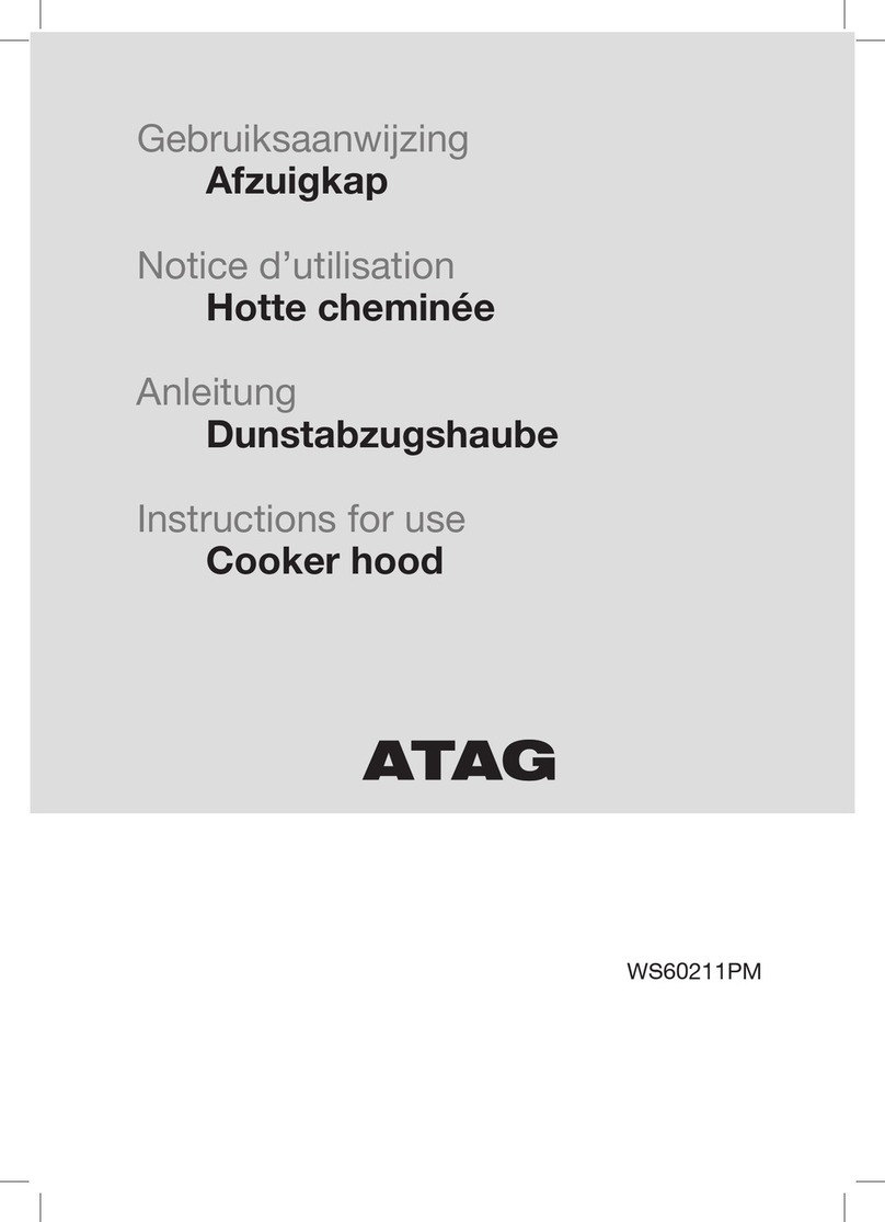 Atag WS60211PM User manual