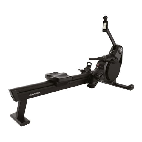 Life Fitness PFR-ROW-LCD owner's manual