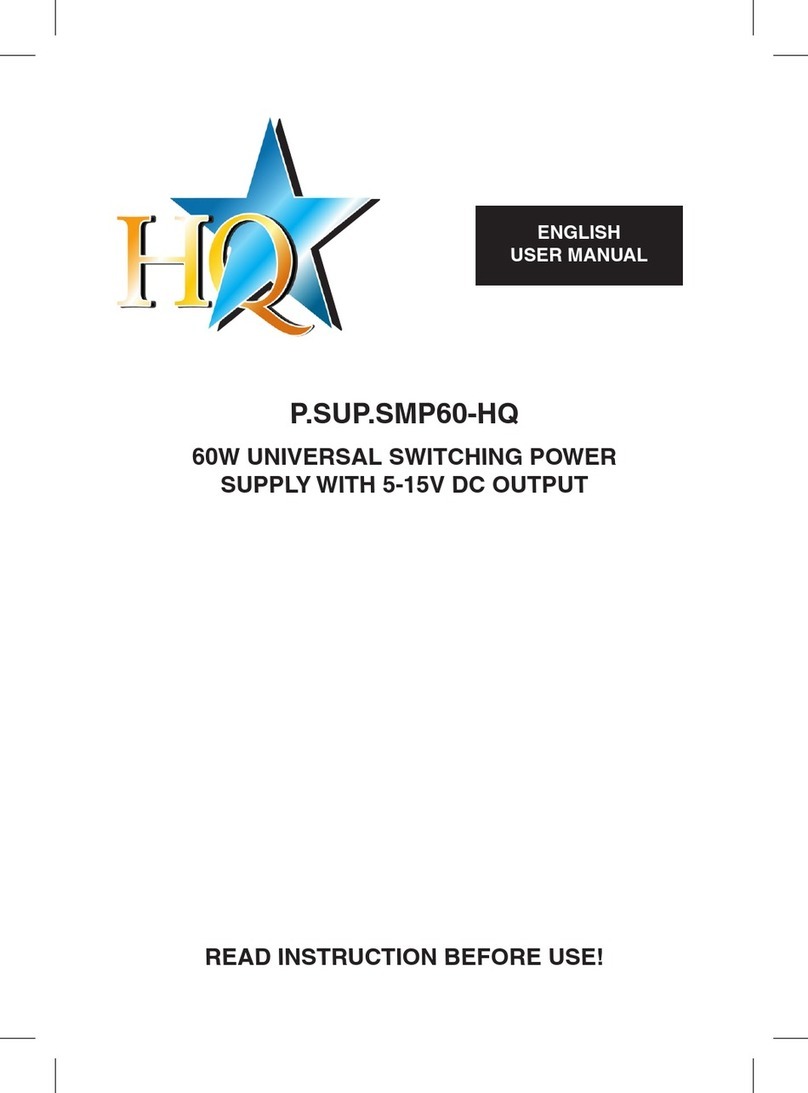 HQ P.SUP.SMP60-HQ user manual