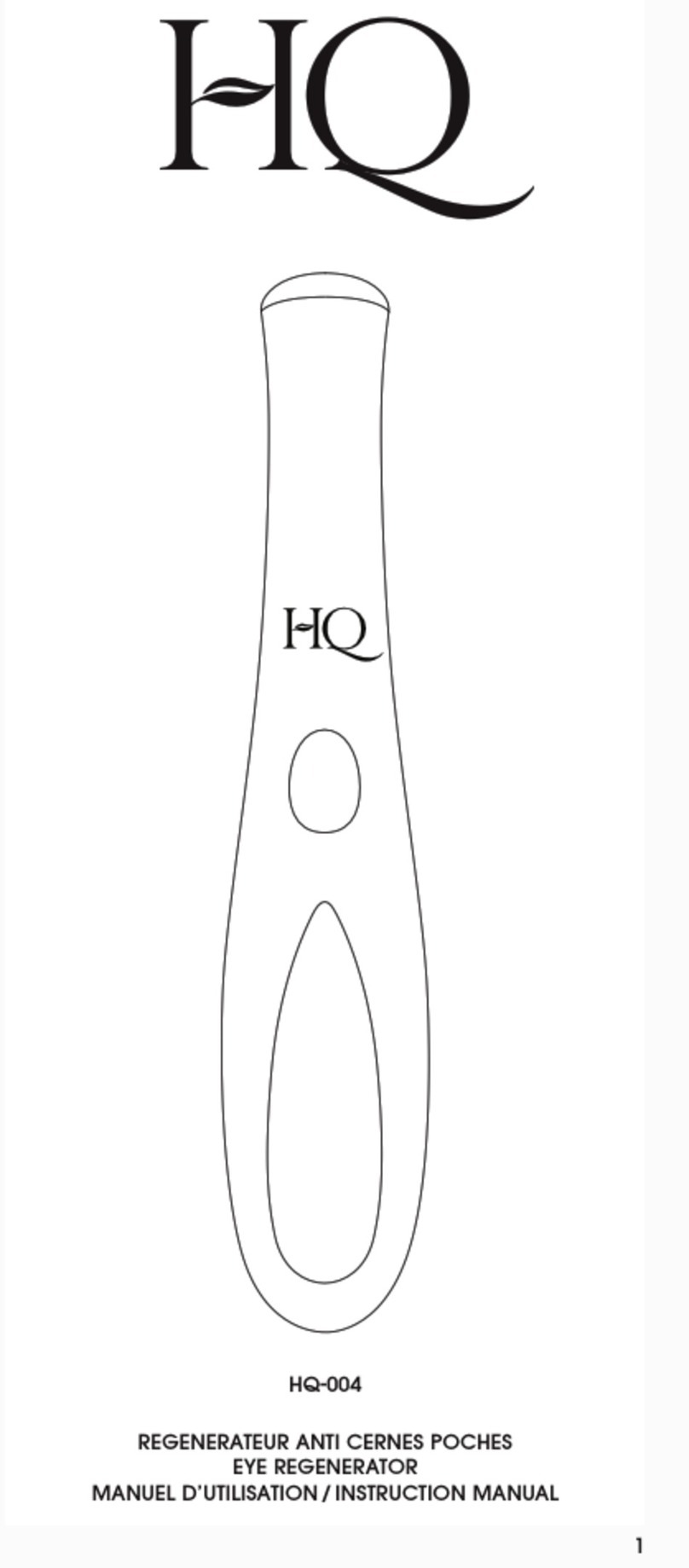 HQ HQ-004 manual