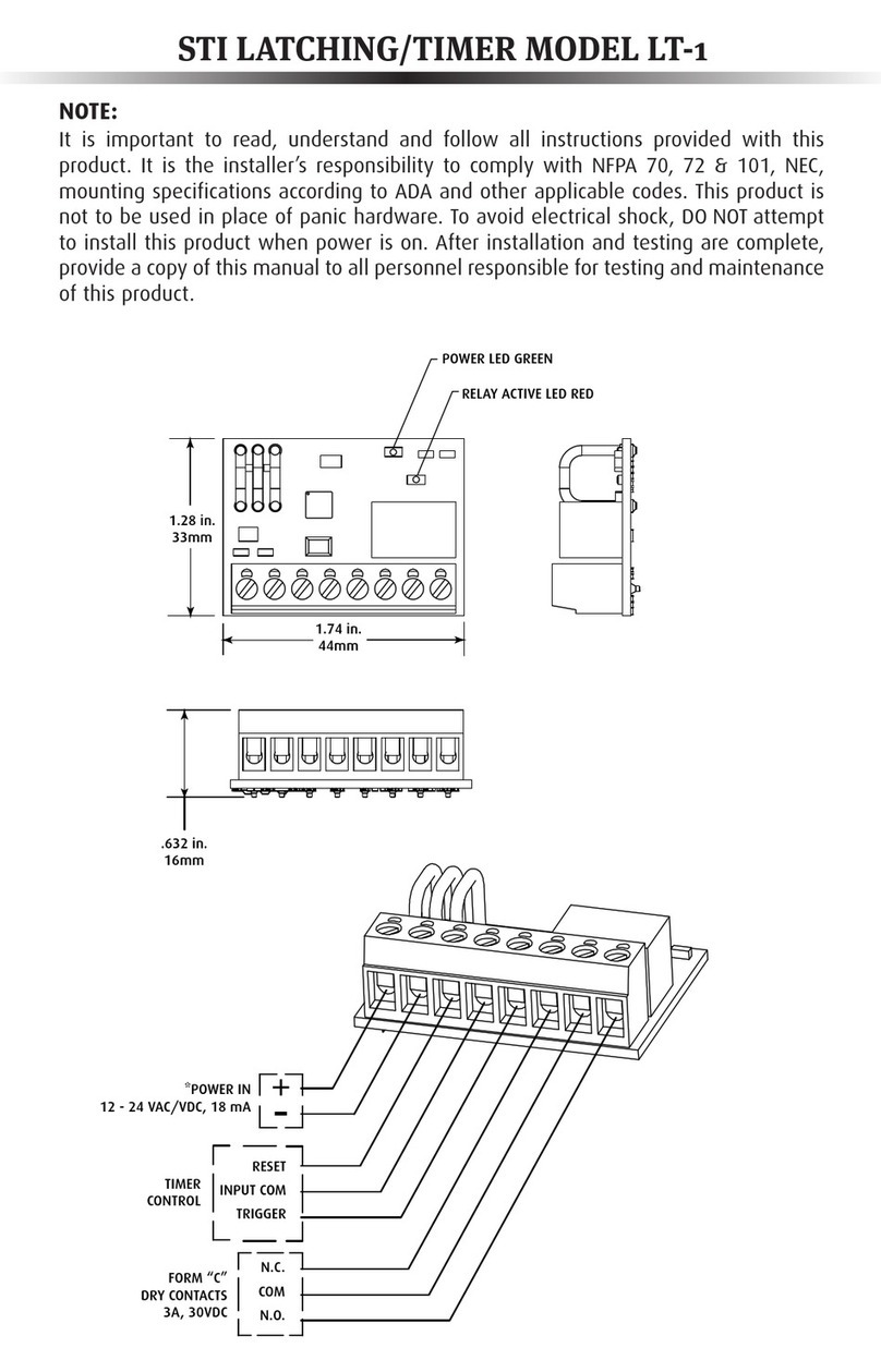 STI LT-1 User manual
