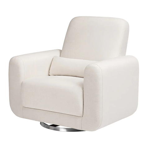 Babyletto TUBA GLIDER Care and maintenance