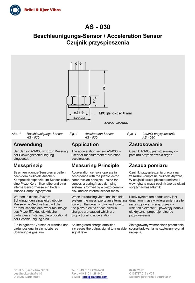Brüel & Kjaer Vibro AS - 030 instructions