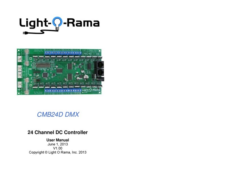 Light O Rama CMB24D DMX User manual