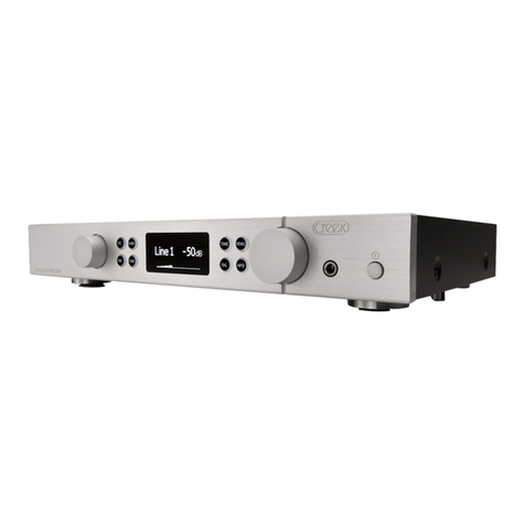 Creek Audio EVOLUTION 50A User manual