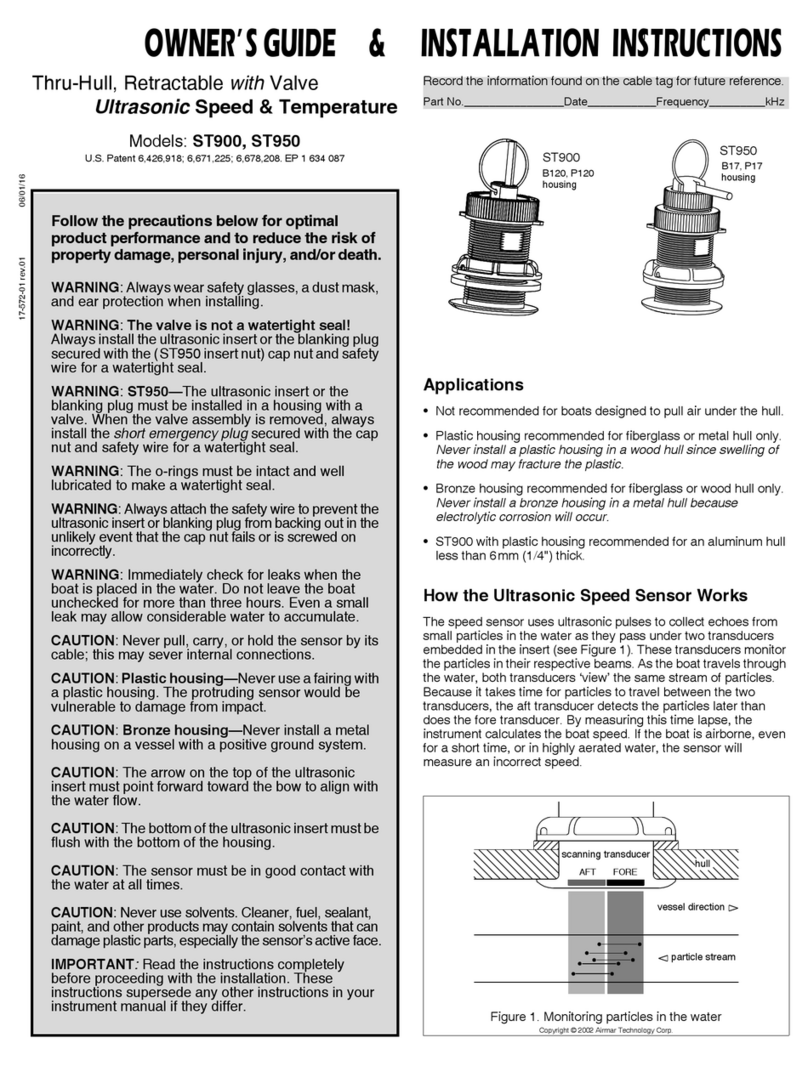 Airmar ST900 Instruction Manual