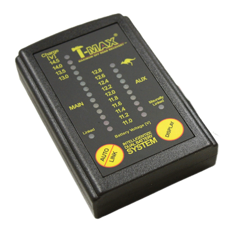 T-MAX DUAL BATTERY SYSTEM Installation instructions manual