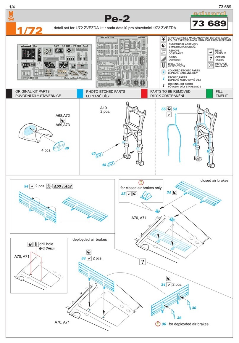 Eduard Pe-2 quick start guide